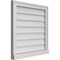Ekena Millwork Vertical Surface Mount PVC Gable Vent w/ 2"W x 2"H , Brickmould Sill Frame, 24"W x 24"H GVPVE24X2403SN - alternate 4